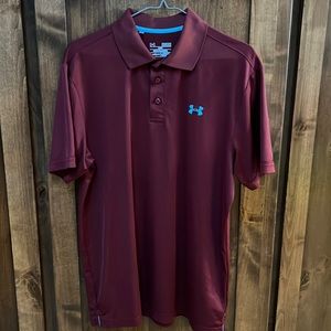 Mens Under Armour heatgear Golf Shirt